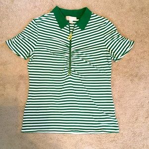 Michael Kors striped polo
